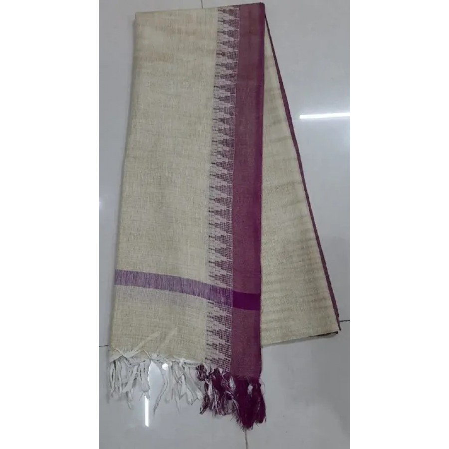 Women's Beautiful Cotton Dupion Temple Dupatta