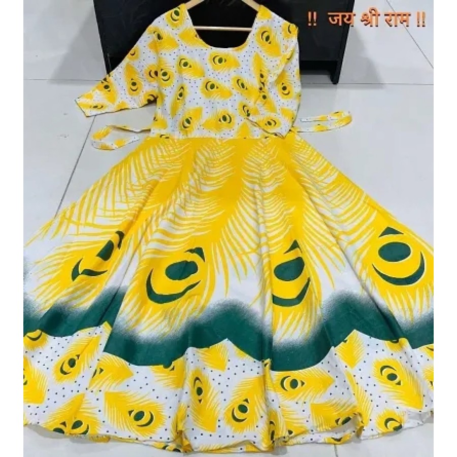 Attractive Cotton  Gown for Women