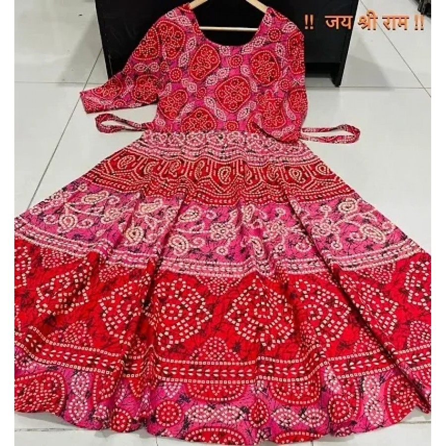 Attractive Cotton  Gown for Women