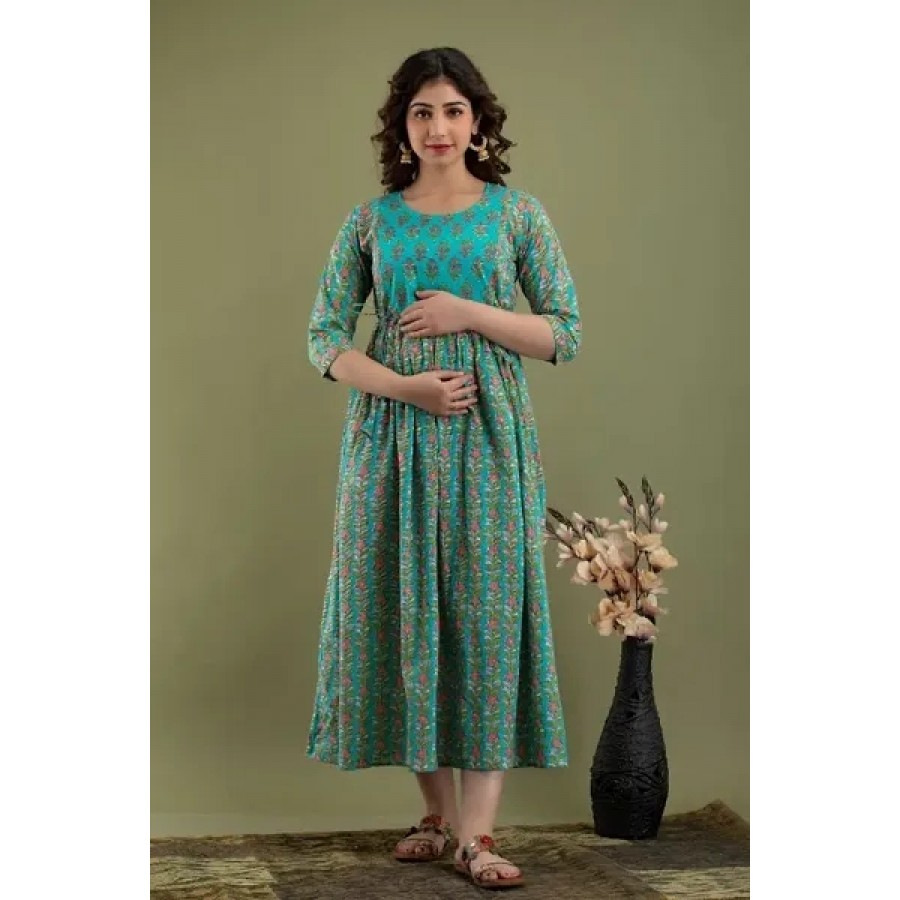 COTTON MATERNITY/FEEDING/NIGHT GOWN