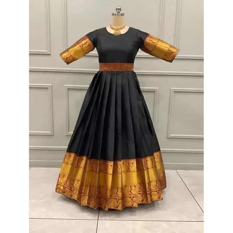 Classic Art Silk Gown for Women