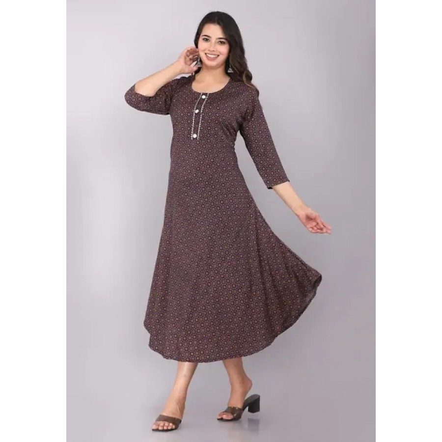 Jivika Stylish New Trendy Anarkali  Kurti