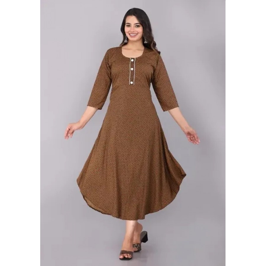 Jivika Stylish New Trendy Anarkali  Kurti