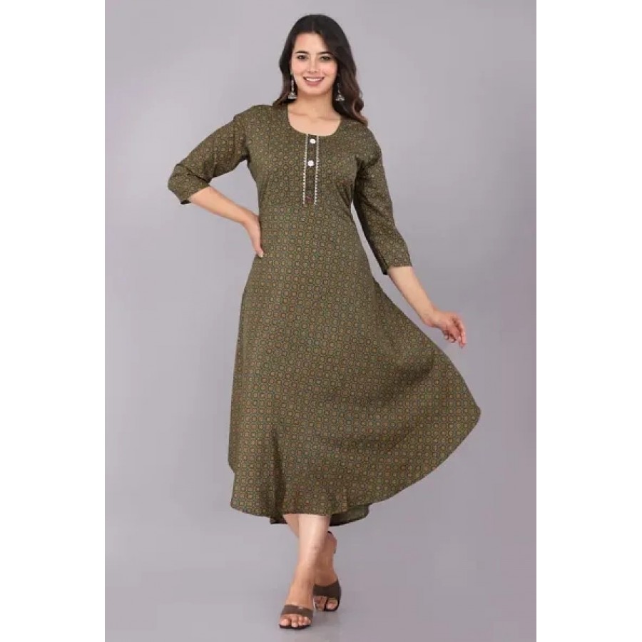 Jivika Stylish New Trendy Anarkali  Kurti