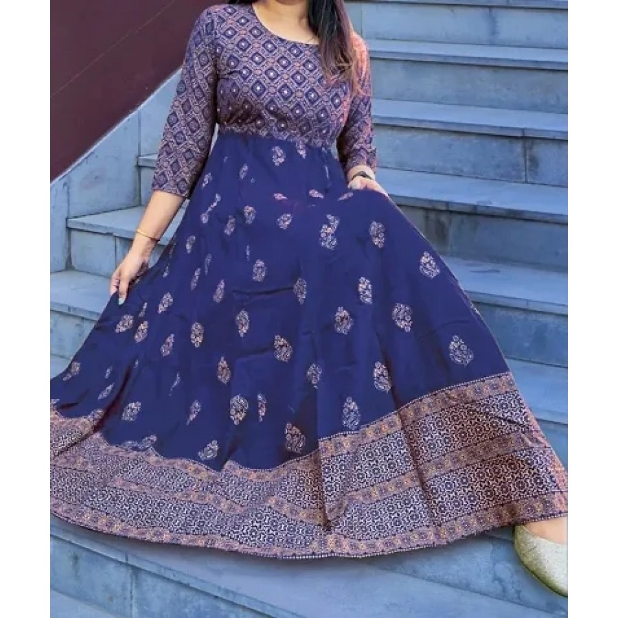 RAYON PRINT KURTA