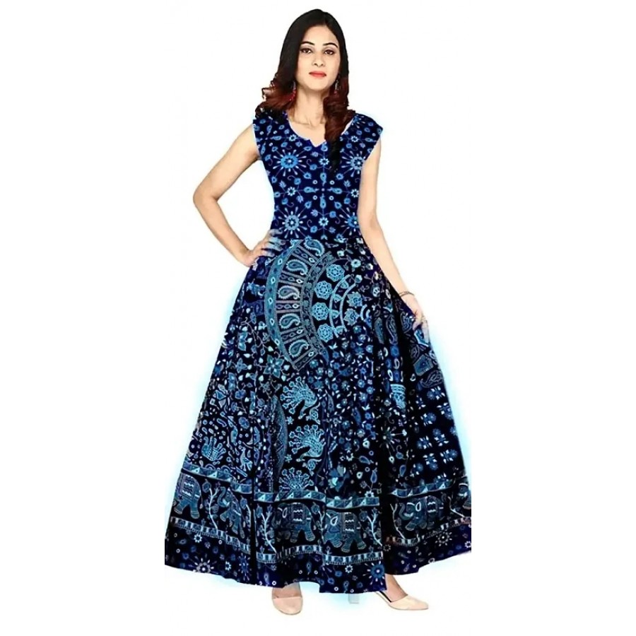 Women's Printed Cotton Gown