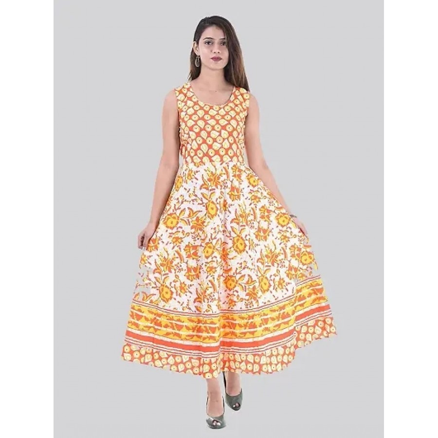 Women's Printed Cotton Gown