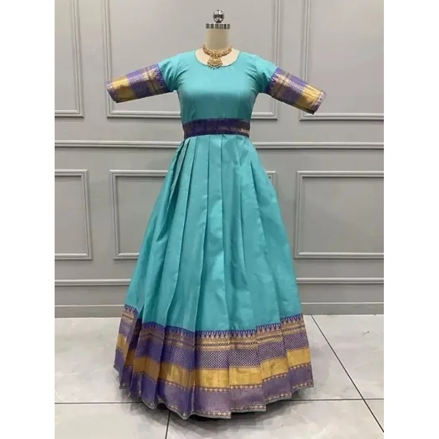 Women's Silk South Indian Gown