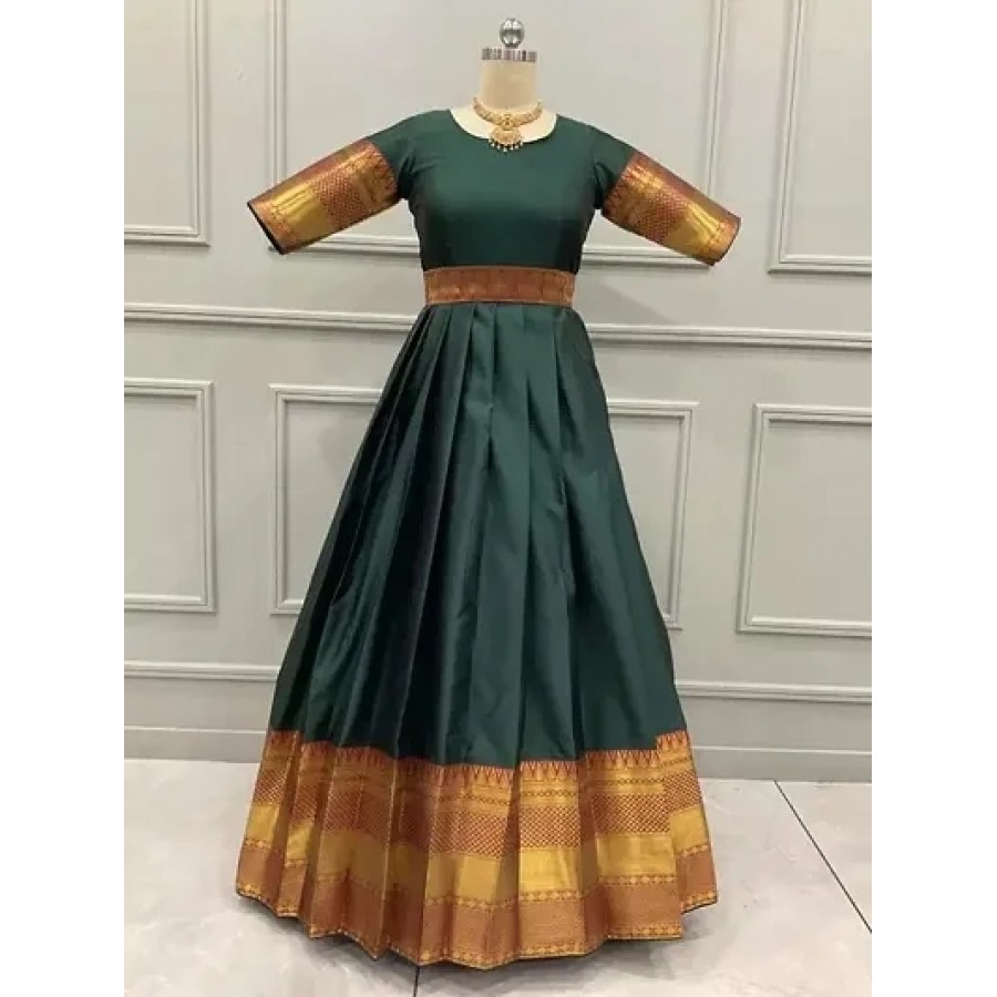 Women's Silk South Indian Gown