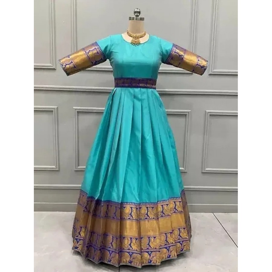 Women's Silk South Indian Gown