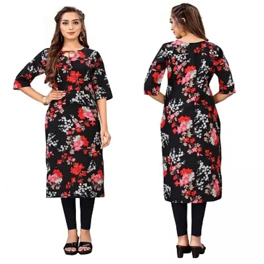 Women Printed Straight Kurta