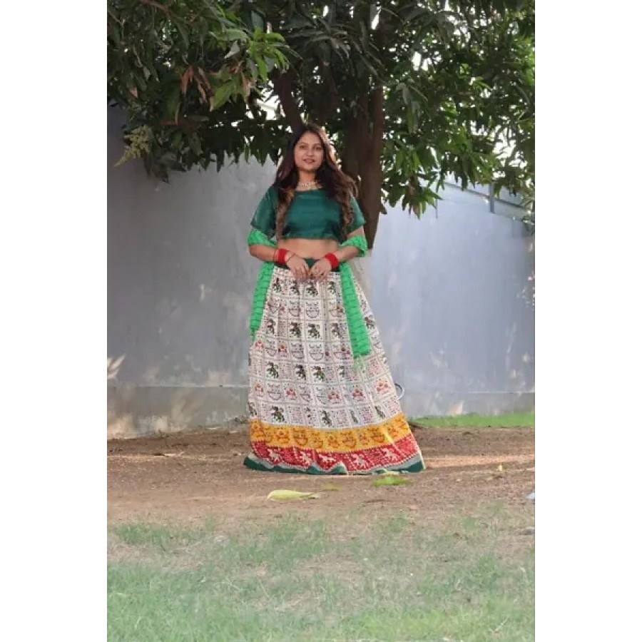 Attractive Lehenga Cotton Digital Print For Women