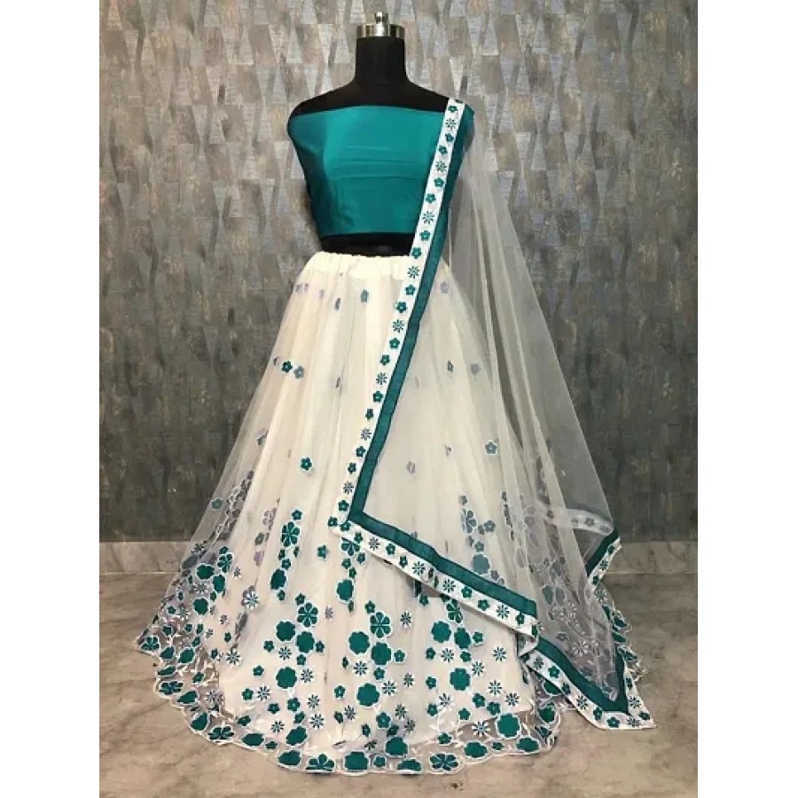 Stylish Silk Blend  Lehenga Choli Set For Women