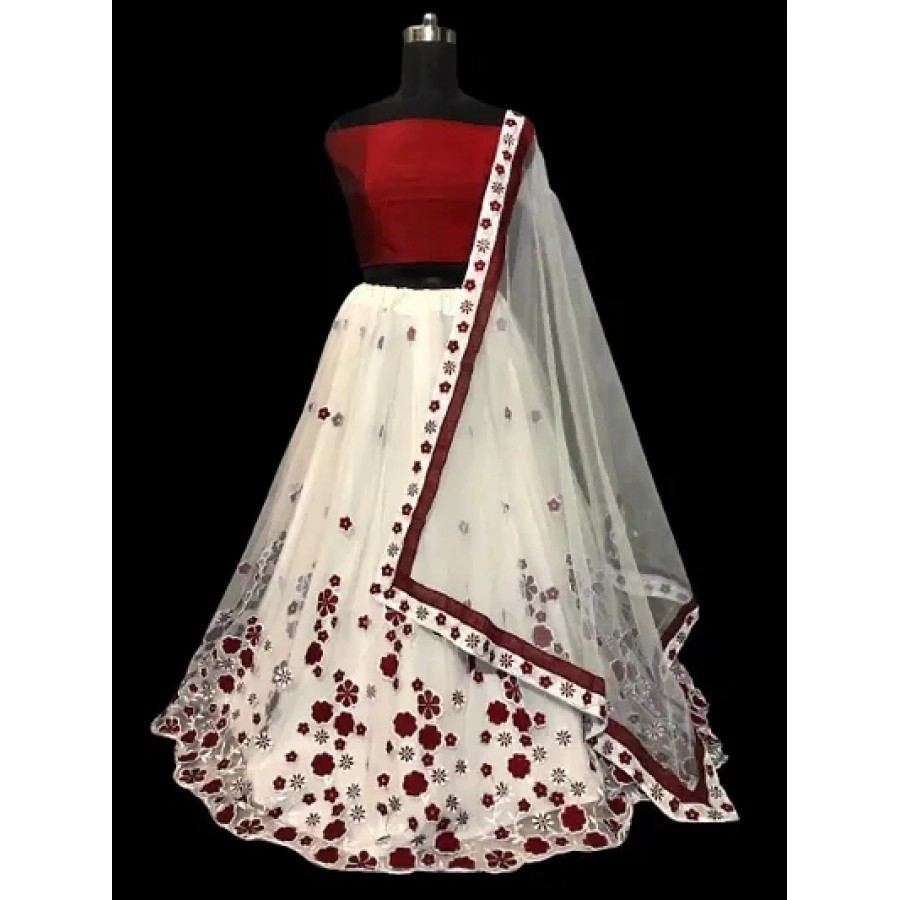 Stylish Silk Blend  Lehenga Choli Set For Women