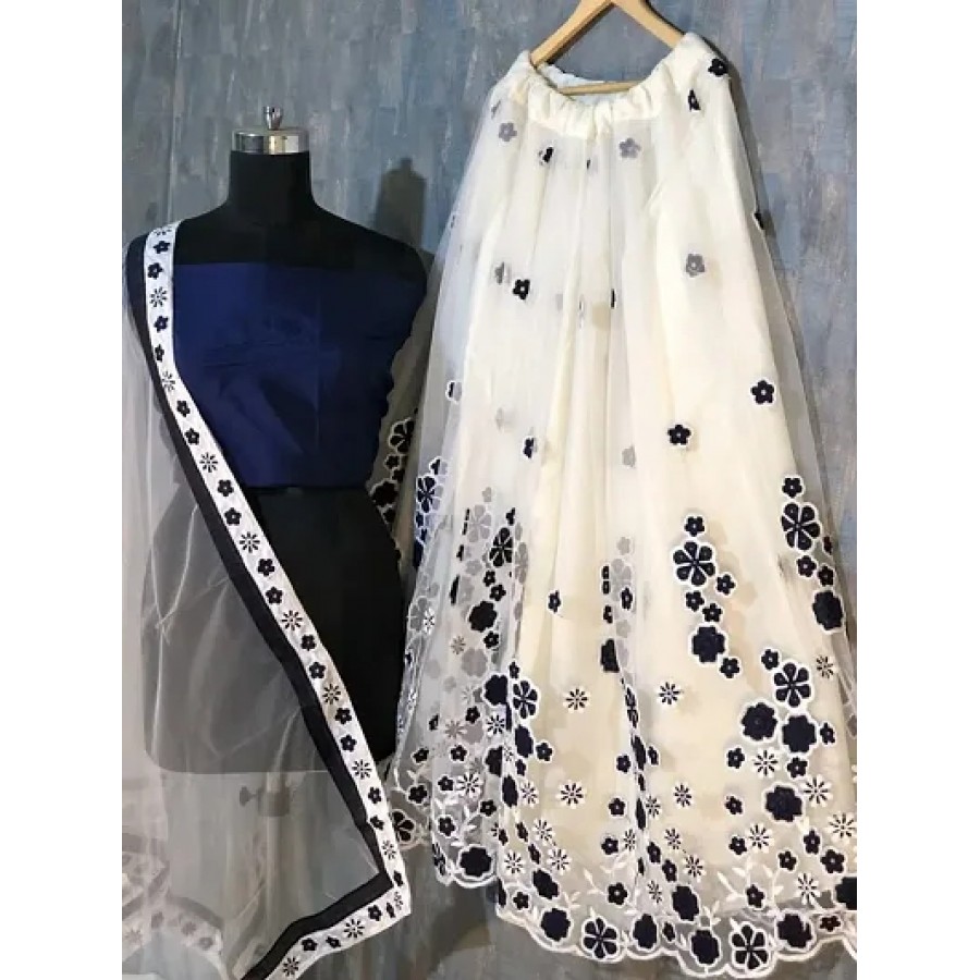 Stylish Silk Blend  Lehenga Choli Set For Women