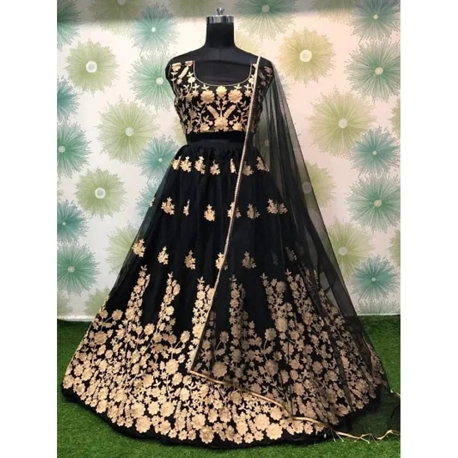 Stylish Silk Blend  Lehenga Choli Set For Women