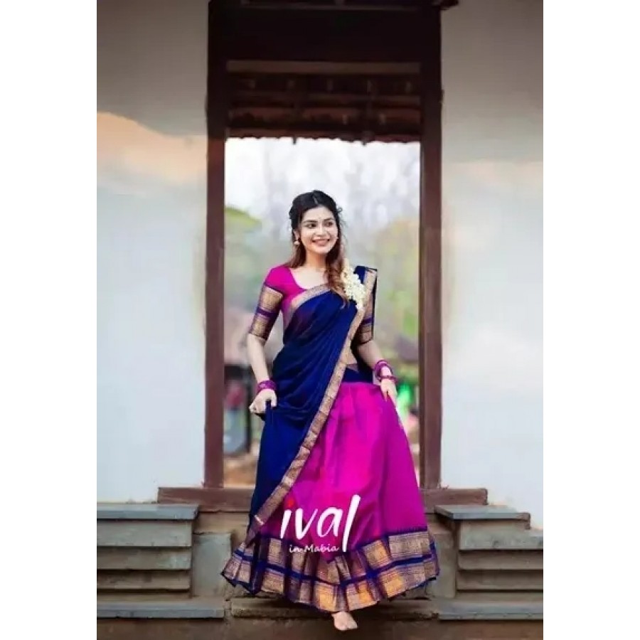 Stylish Taffeta Silk Jacquard Lehenga Choli