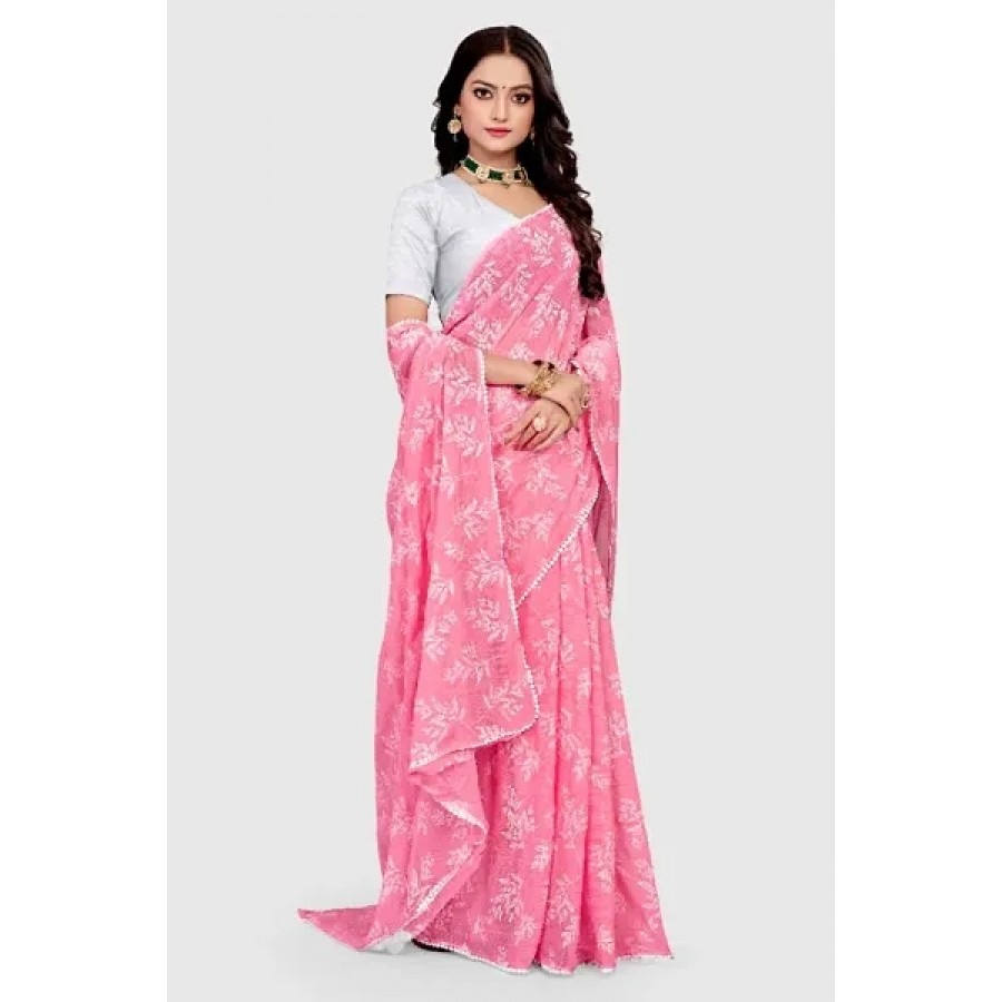 Daily Wear Georgette Saree with Blouse piece