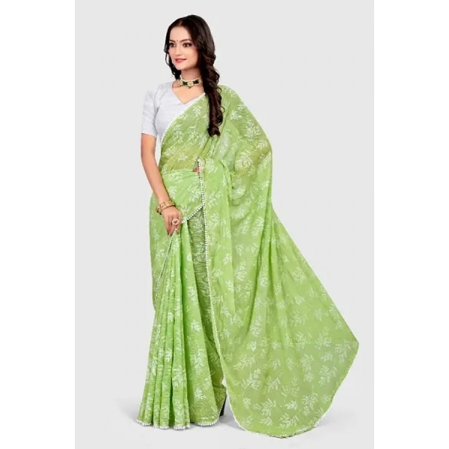 Daily Wear Georgette Saree with Blouse piece