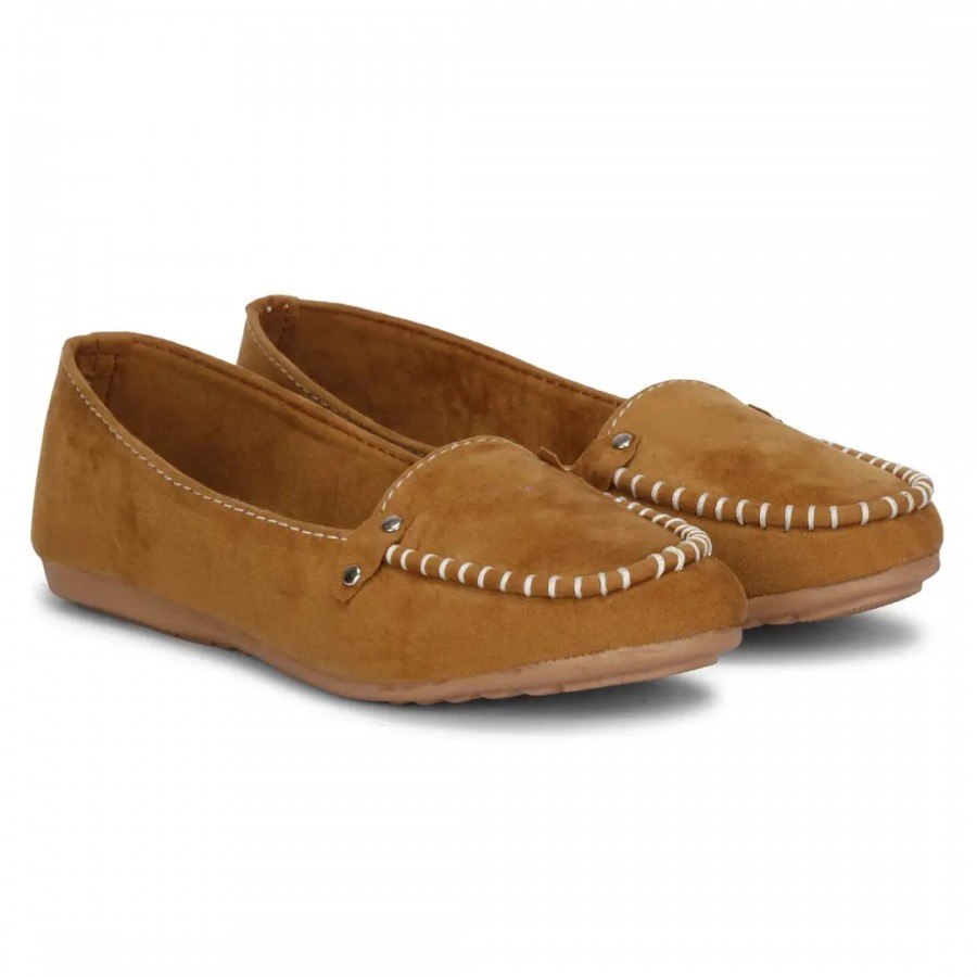 Dhairya Collection Ladies Flat Loafer Bellies for Women Latest Casual Stylish Loafers in