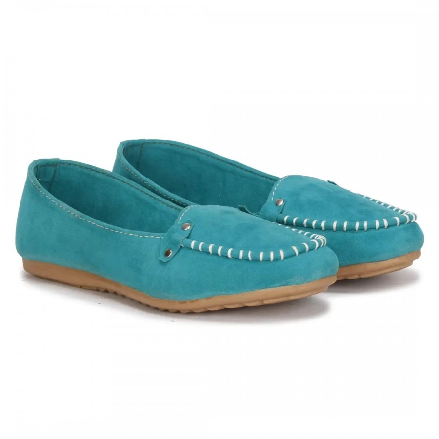 Dhairya Collection Ladies Flat Loafer Bellies for Women Latest Casual Stylish Loafers in