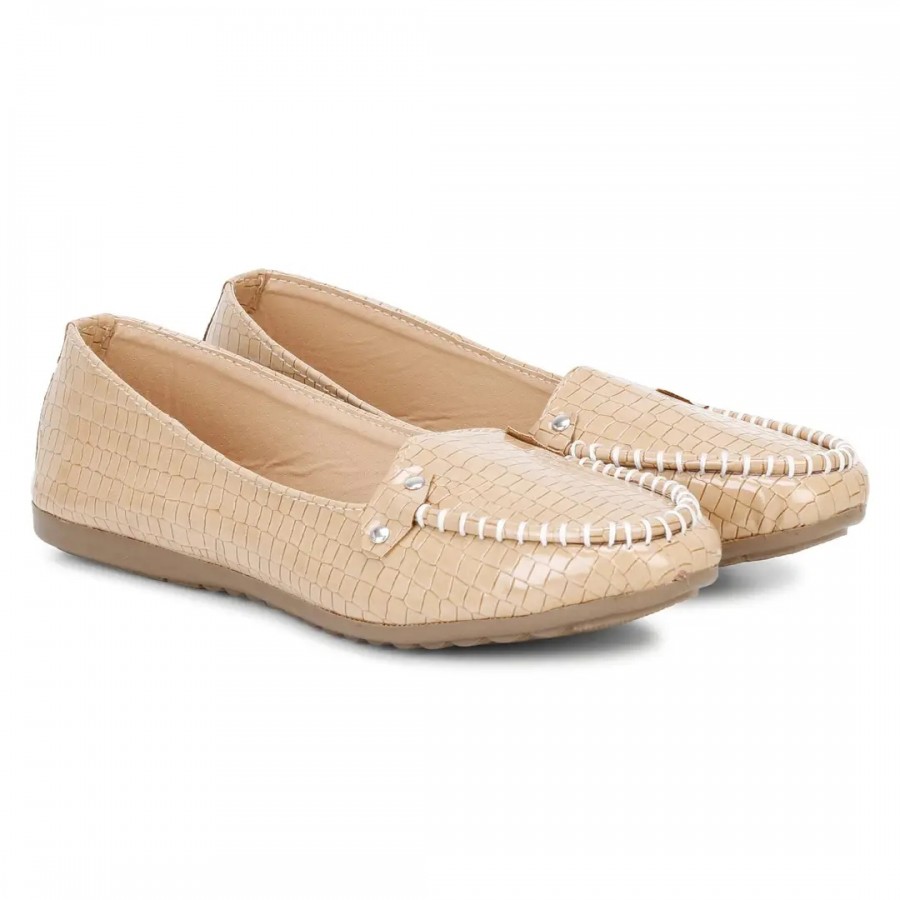 Dhairya Collection Ladies Latest Stylish Flat Loafer Shoe Bellies for Women