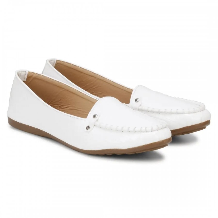 Dhairya Collection Ladies Latest Stylish Flat Loafer Shoe Bellies for Women