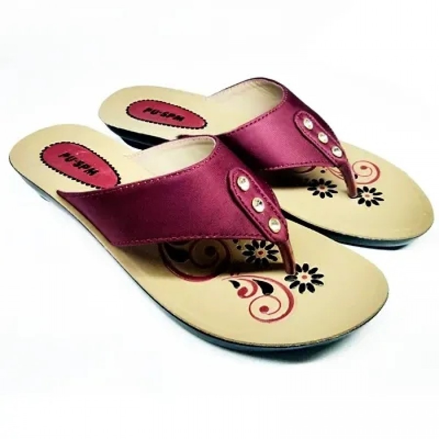 Stylish  Synthetic Leather Comfort Flat