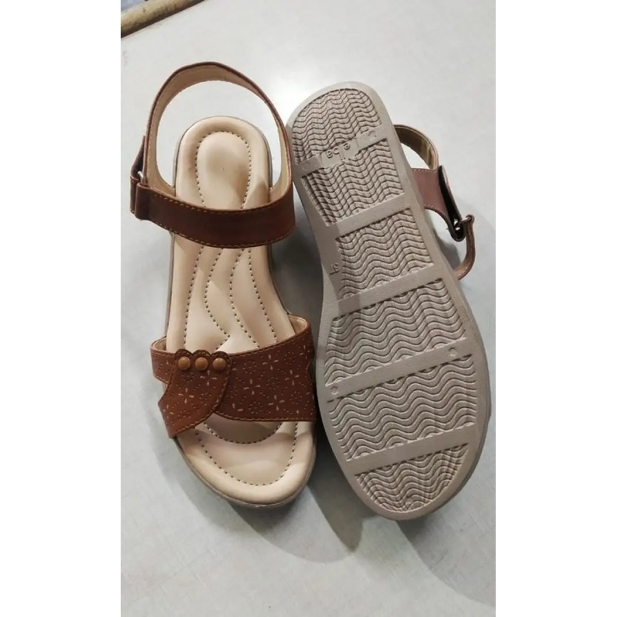 Stylish Leather Sandal For Women