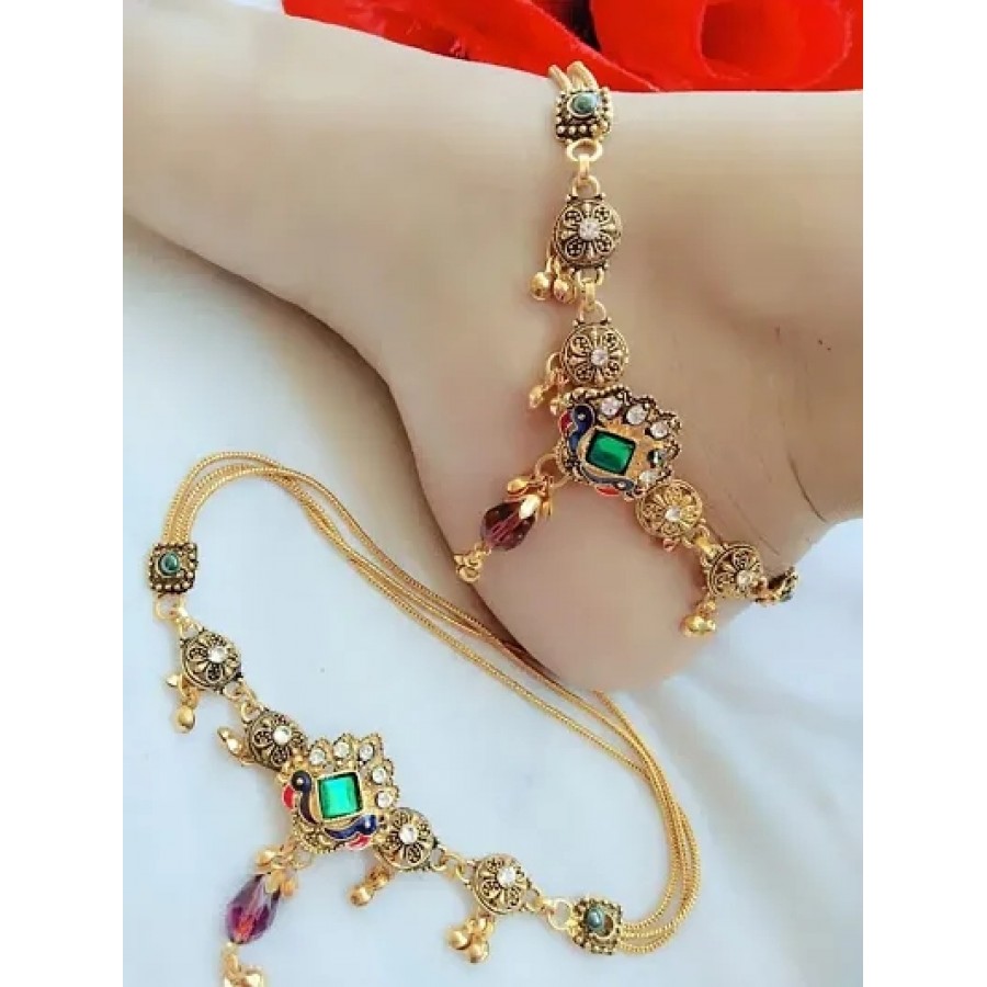 Beautiful Alloy Anklet for Women