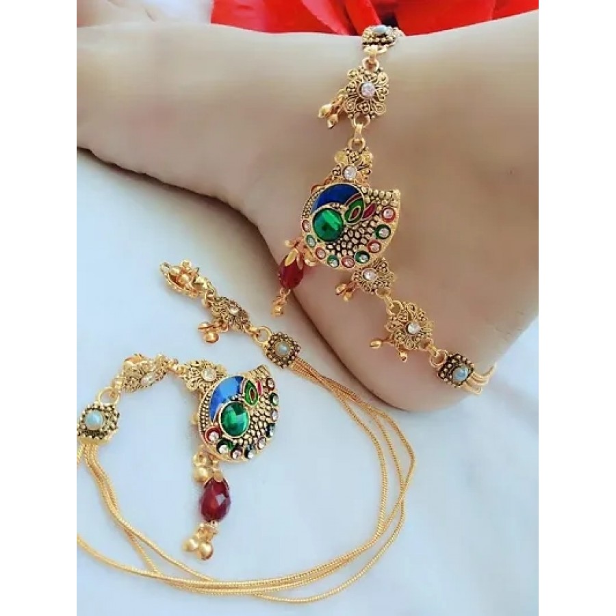 Beautiful Alloy Anklet for Women