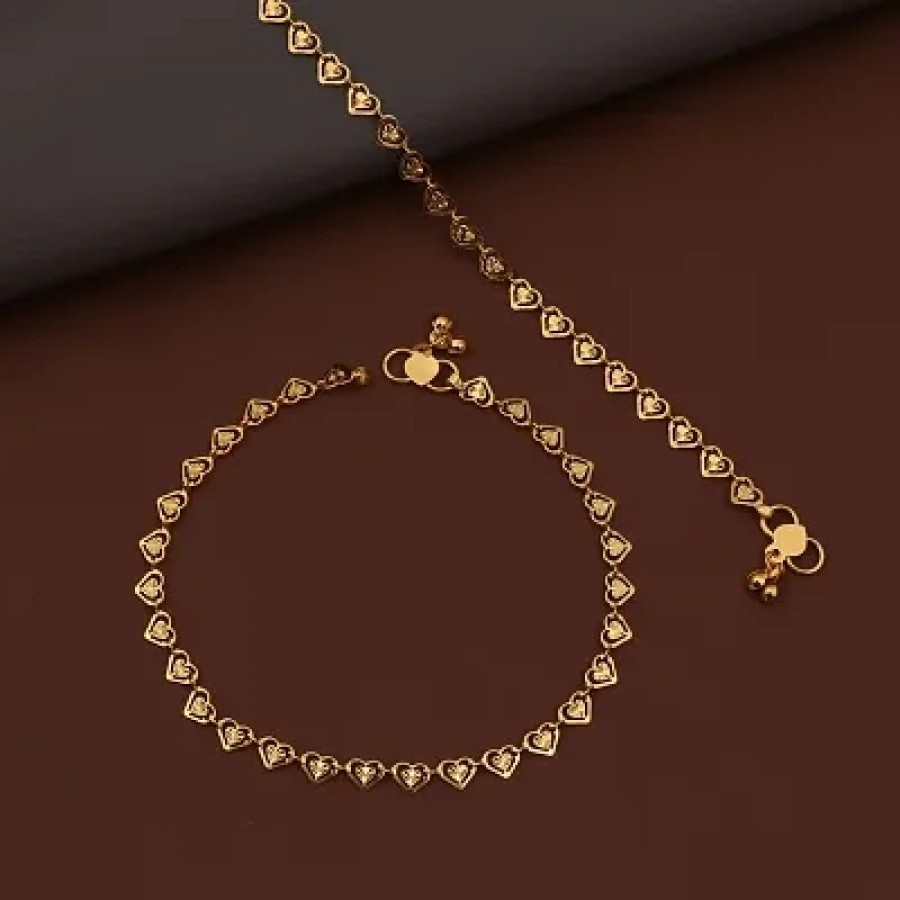 Golden Anklet For Women