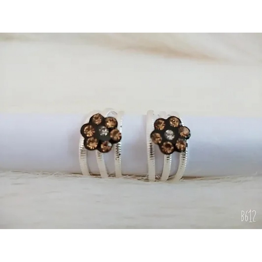 Party Wear Toe Ring For Women (Adjustable)