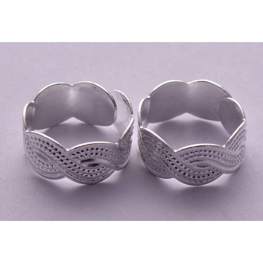 Silver Plated Toe Ring