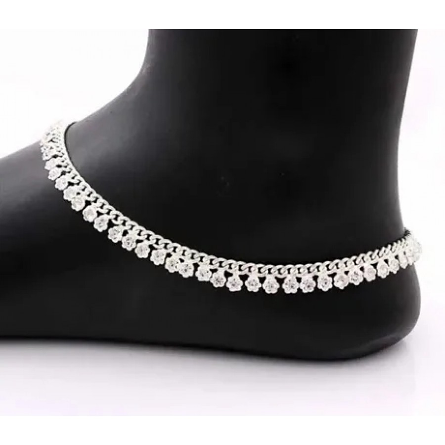 Women Anklet Silver Anklet