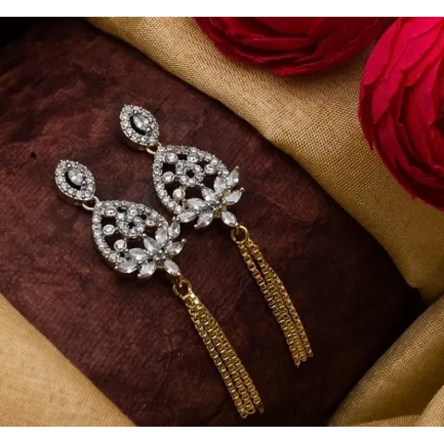 Beautiful Designer AD Alloy Earrings