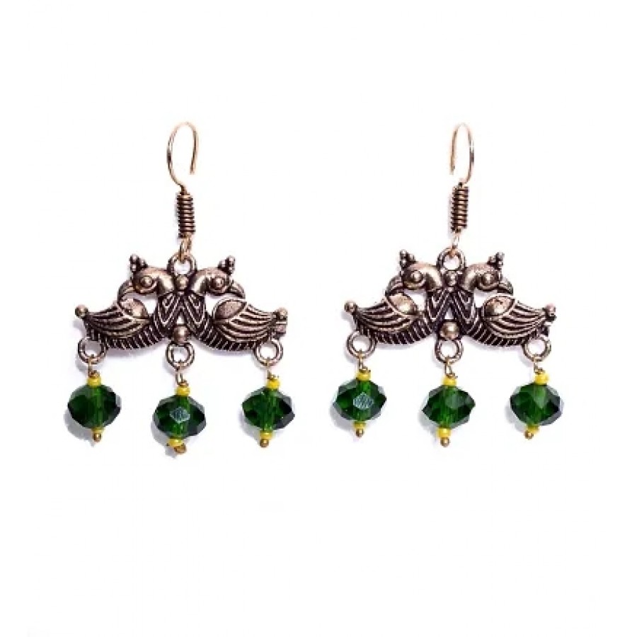 Ethnic peacock design Earring set