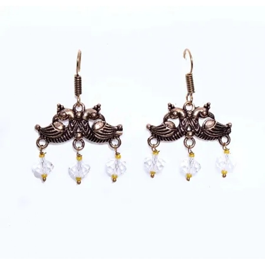 Ethnic peacock design Earring set