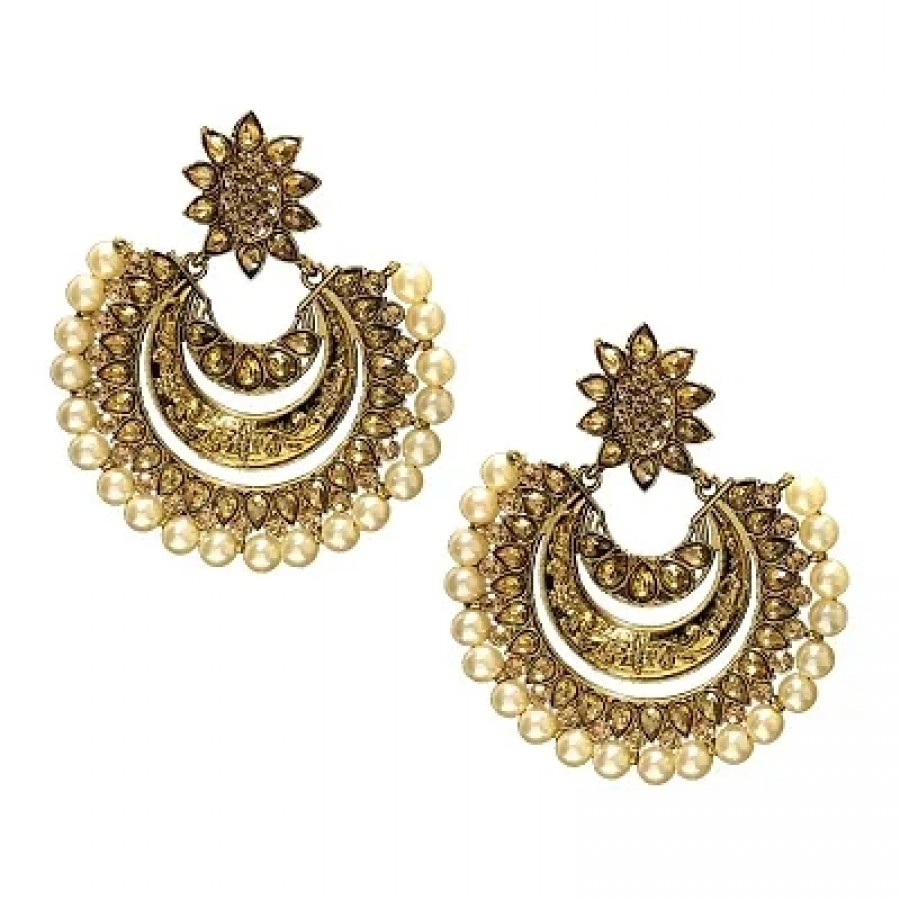 Trendy Designer Alloy Drop Earrings