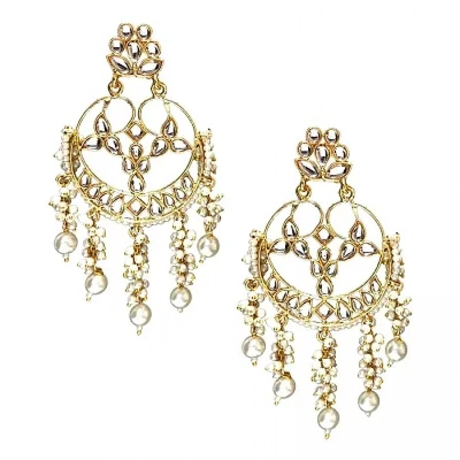 Trendy Designer Alloy Drop Earrings