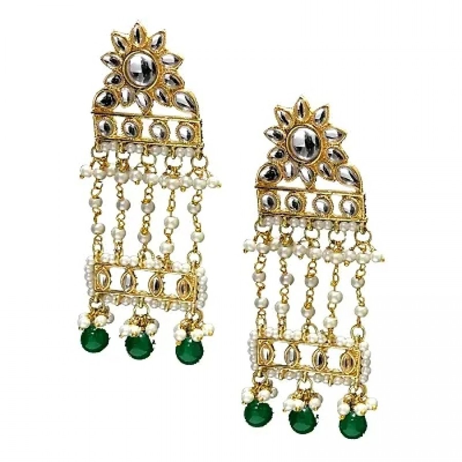 Trendy Designer Alloy Drop Earrings