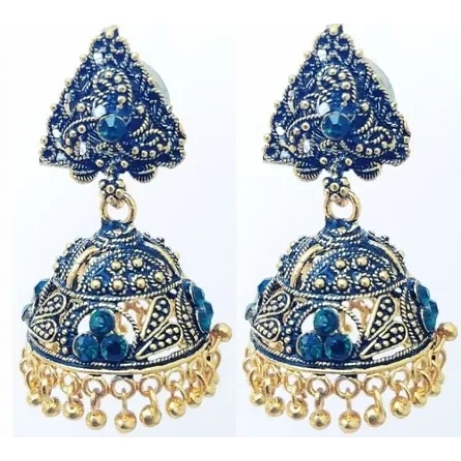 Trendy Designer Alloy Jhumka Earrings