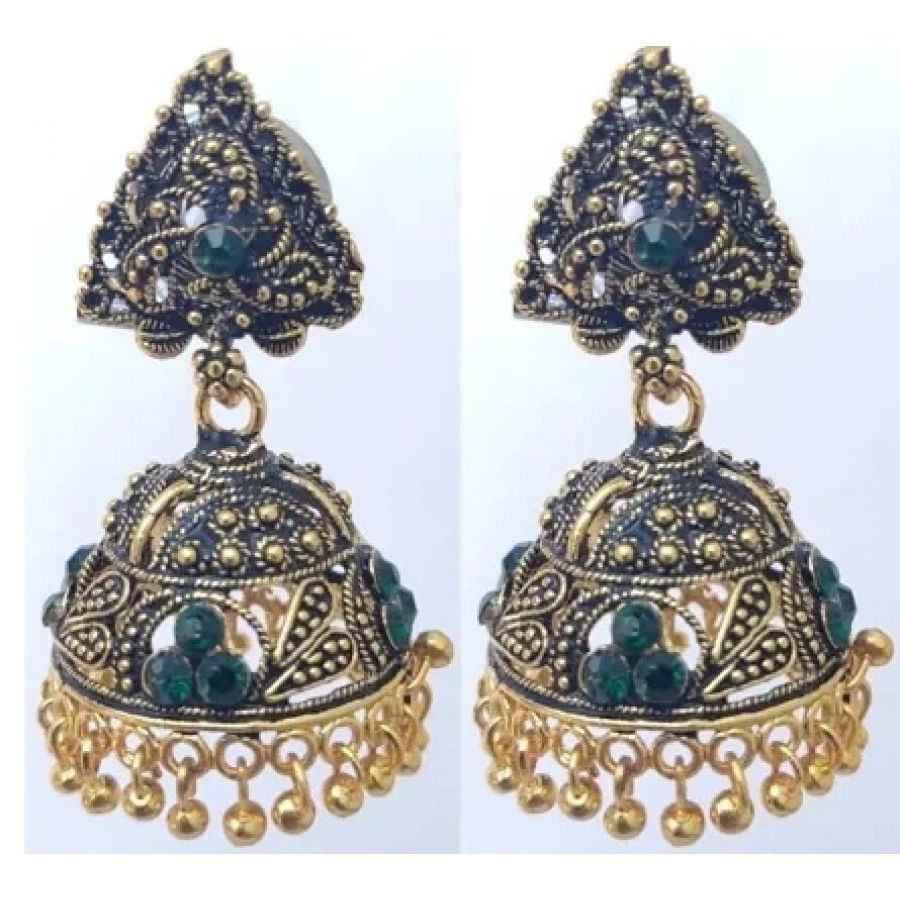 Trendy Designer Alloy Jhumka Earrings