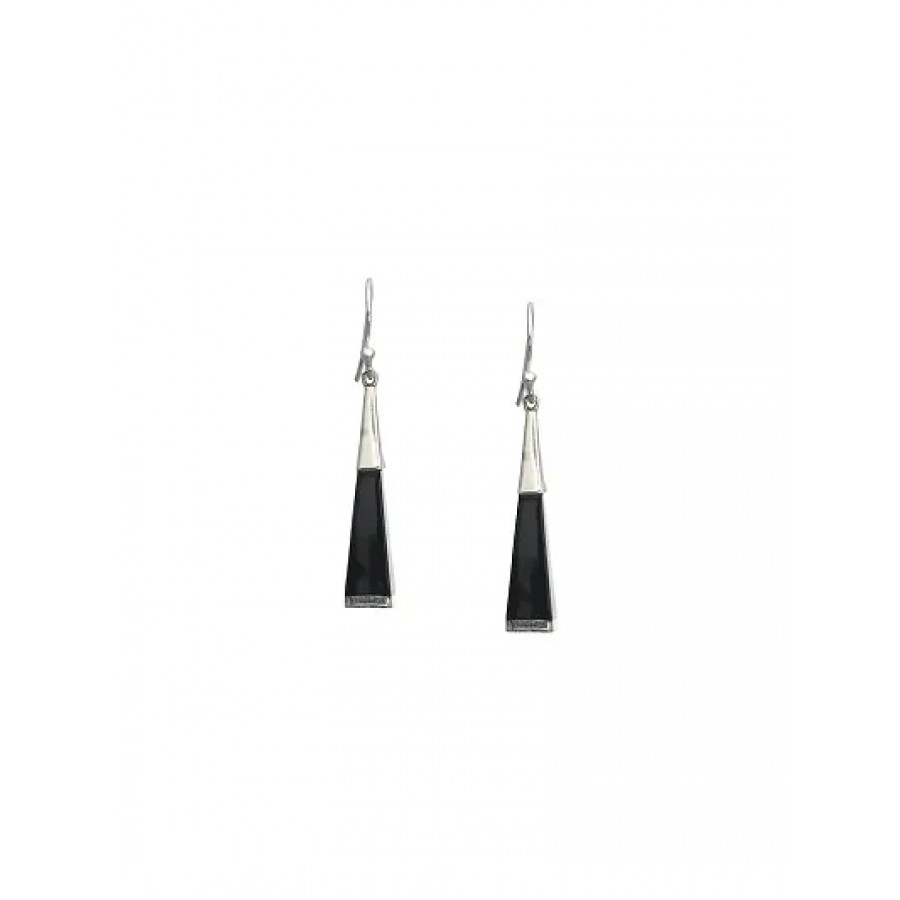 Trendy Designer Silver Drop Earrings