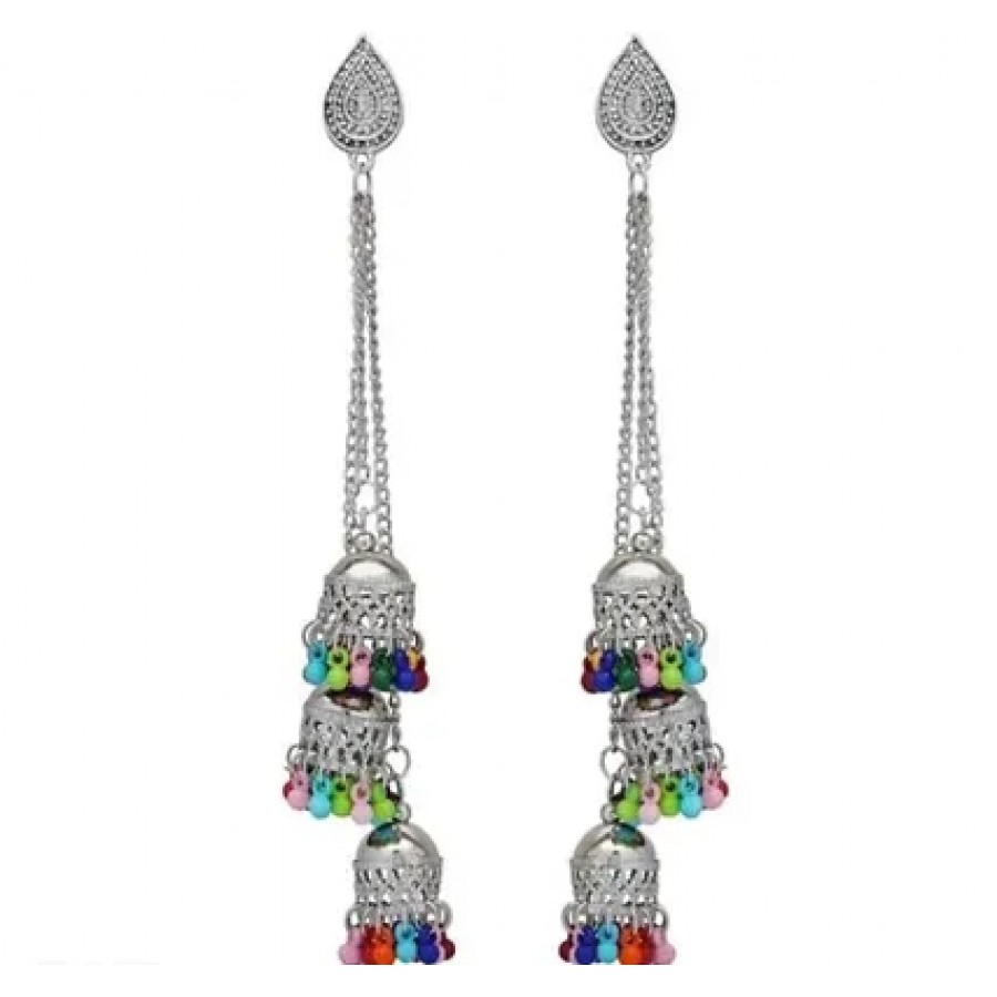 Trendy German Silver Earring for Women