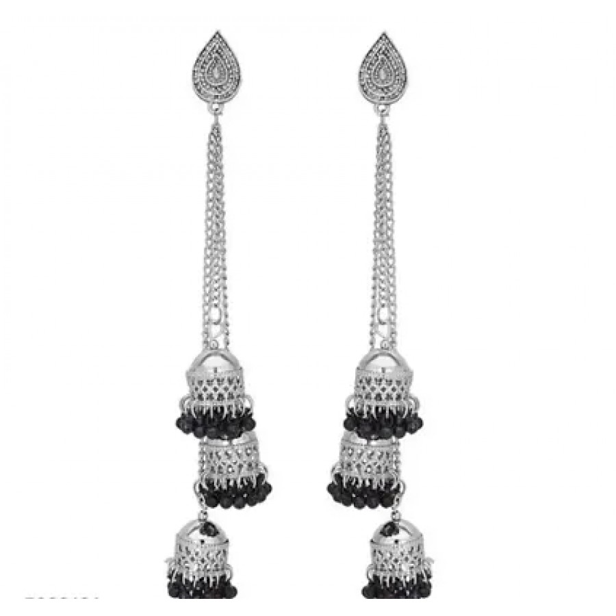 Trendy German Silver Earring for Women