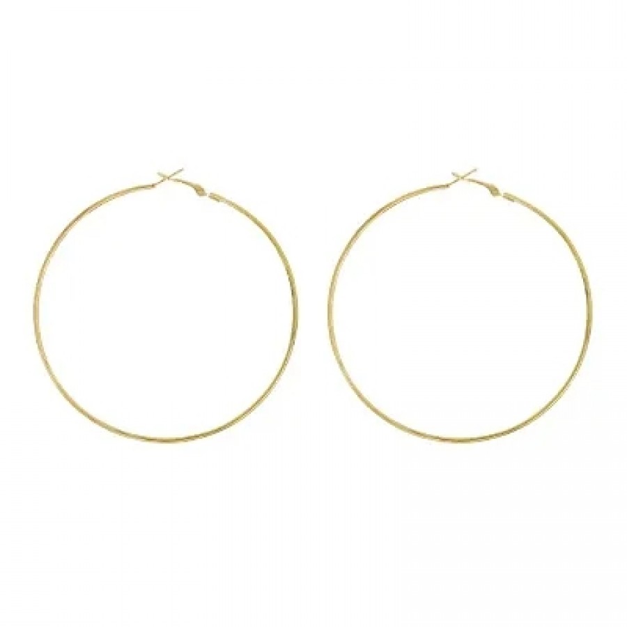 Trendy Gold plated Brass Hoop Earring for \Women