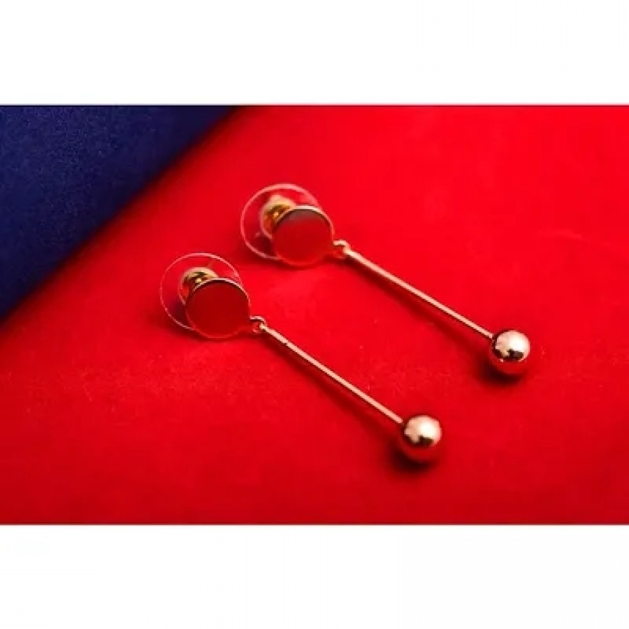 Women Rose gold Earrings