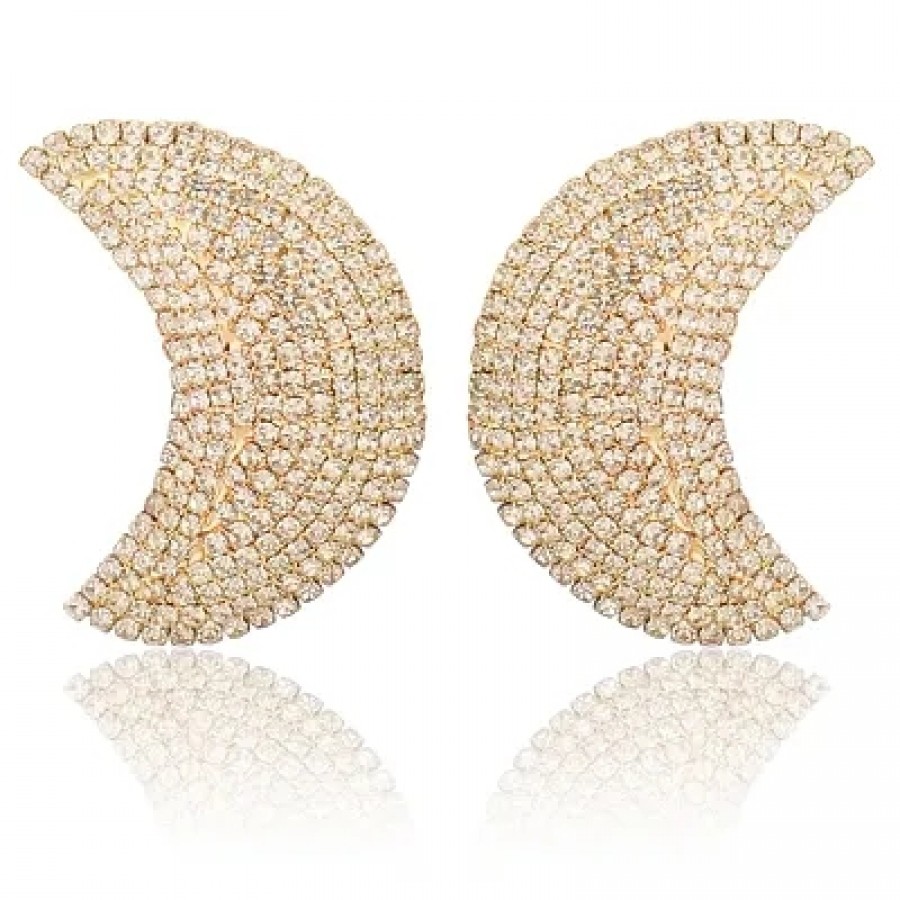 Women's Golden Beads Alloy Studs