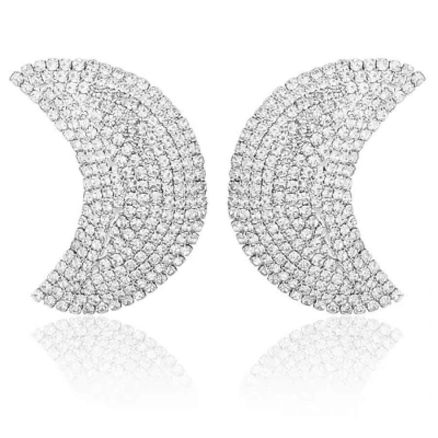 Women's  Silver Beads Alloy Studs